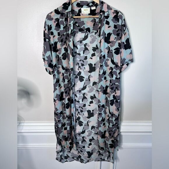 Maeve Rita Printed Tunic Blouse by anthropology size xxs - Picture 4 of 8